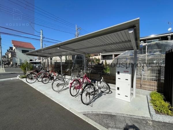 建物設備(駐輪場です)