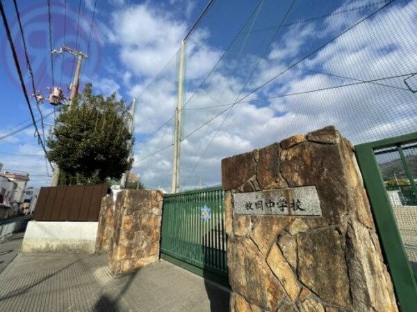 周辺環境(東大阪市立枚岡中学校 641m)