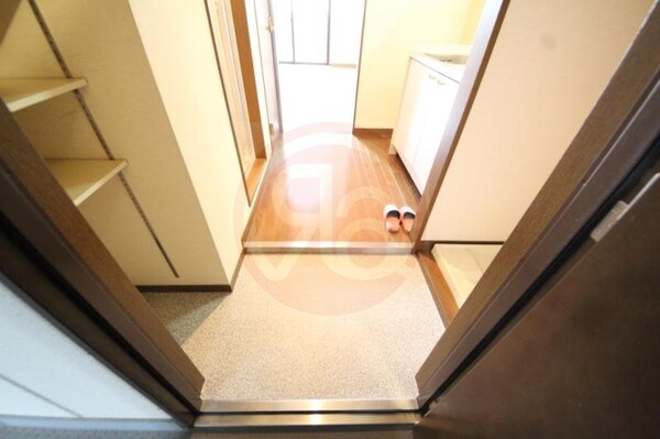 玄関(ゆったりとした玄関です)