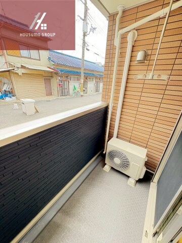 物件内観写真14　(外からの目が気にならないバルコニーで洗濯物が干せます)