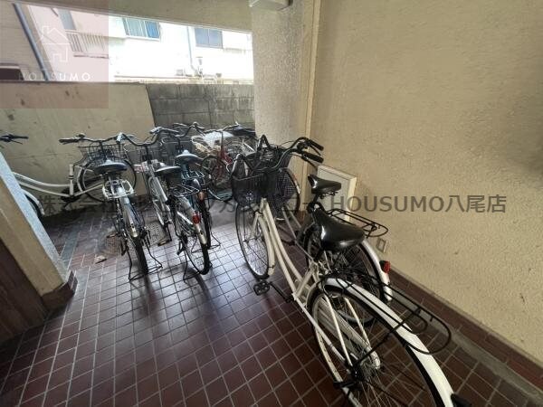 建物設備(駐輪場です」)
