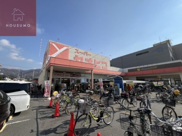 周辺環境(スーパーヤオヒコ　柏原店 167m)