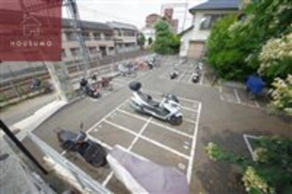 建物設備(バイク置き場)