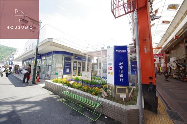周辺環境(みずほ銀行枚岡支店 424m)
