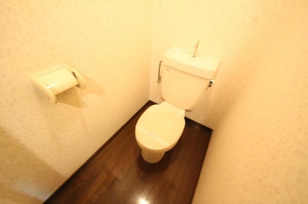 トイレ(落ち着いた色調のトイレです)