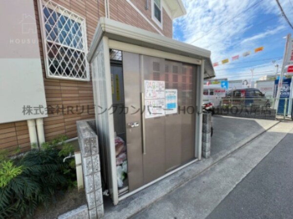 建物設備(ゴミ置き場です)