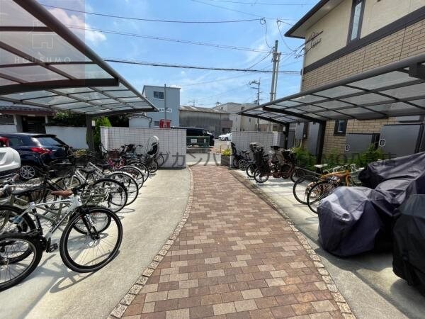 建物設備(駐輪場です)