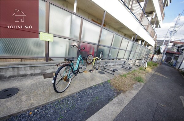 建物設備(駐輪スペースです)