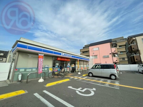 周辺環境(ローソン 東大阪菱江五丁目店 882m)
