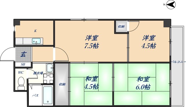 間取図