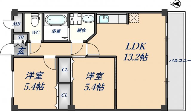 間取図