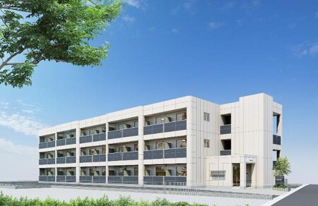 堺市北区金岡町マンション新築工事外観写真