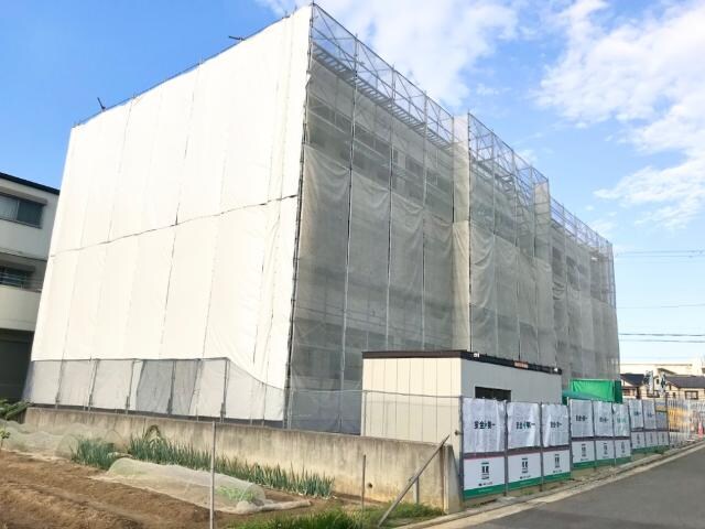 堺市西区鶴田町賃貸マンション新築工事の物件外観写真