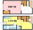 シャンテMの間取図