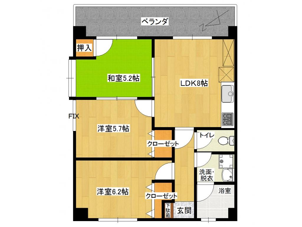 間取図