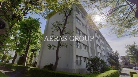 府中日鋼団地18号棟外観写真