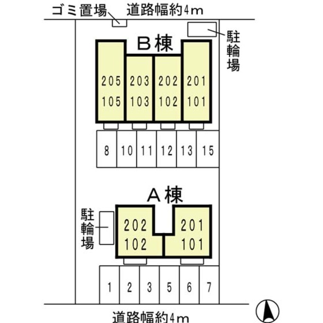 ステラ西大寺　A棟