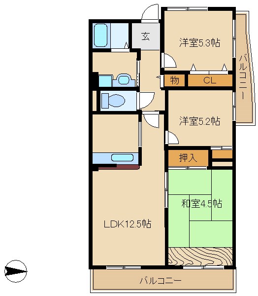 間取図