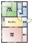 阪本ハイツの間取図