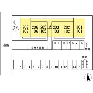 D-room岐阜市茜部野瀬外観写真