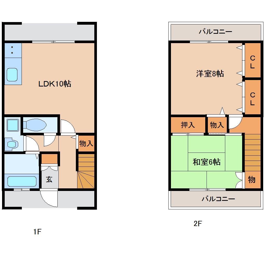 パークプレイスの間取り図