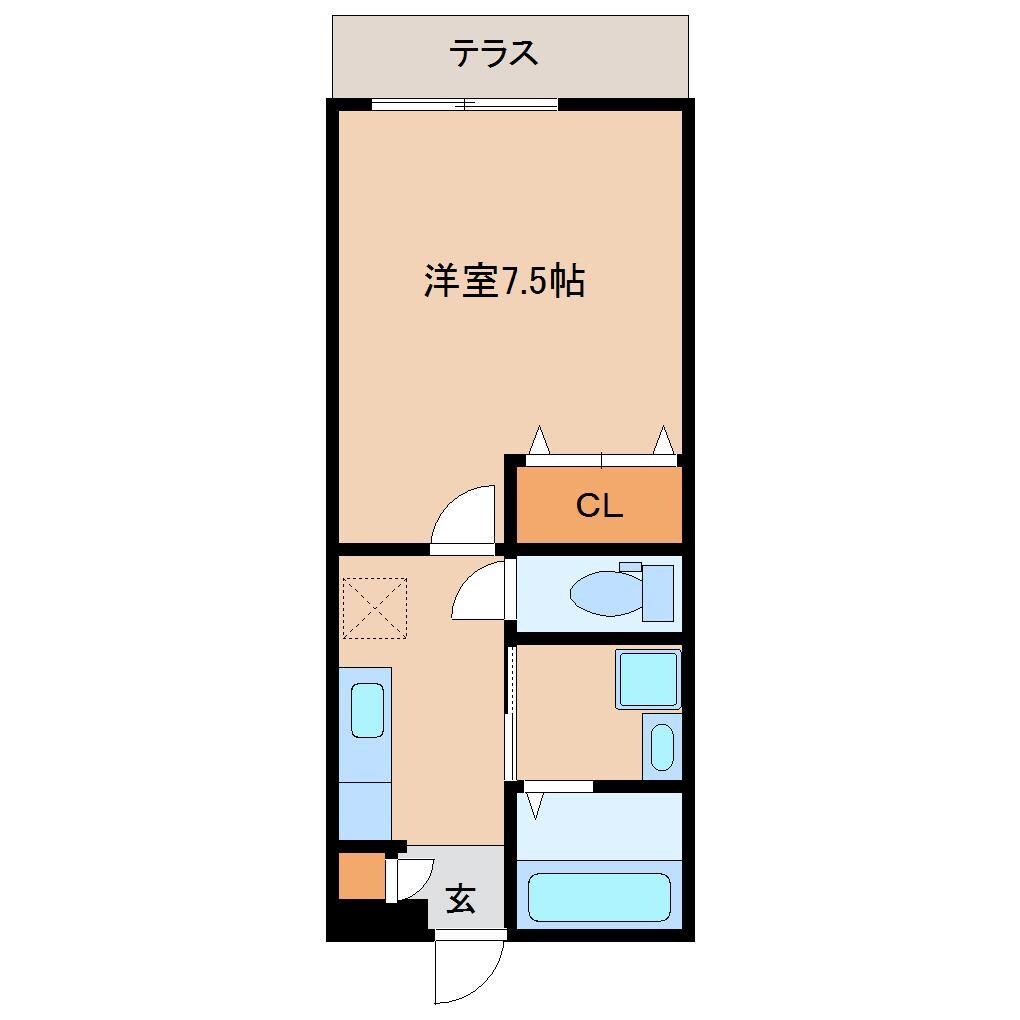 フォールシャンスの間取り図