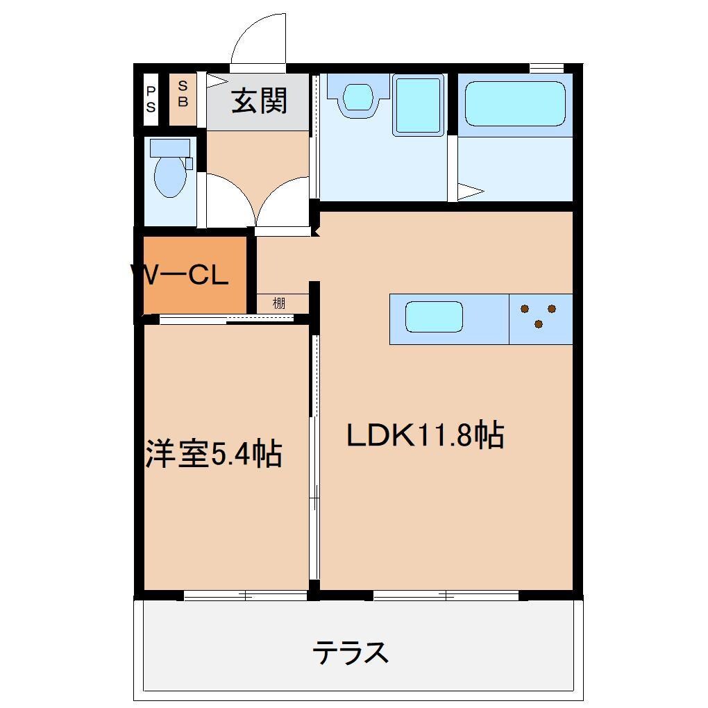 VALLEYIの間取り図