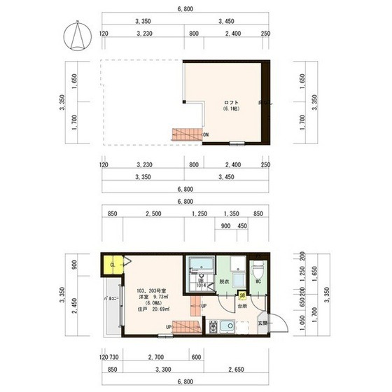 間取図