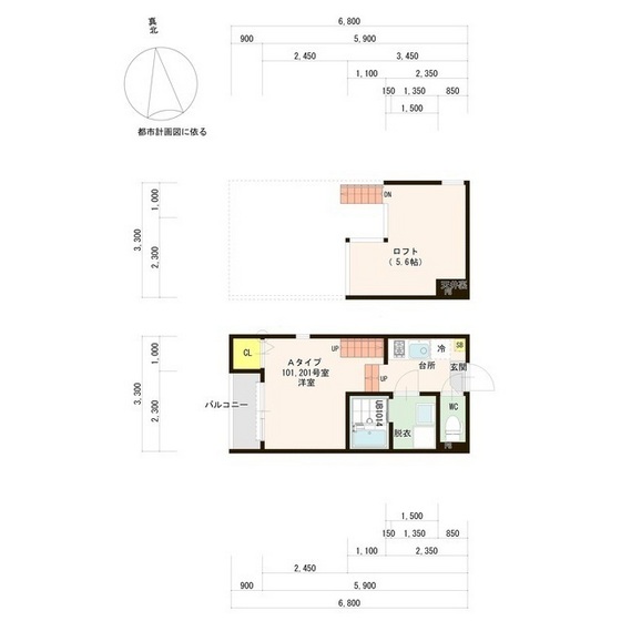 間取図