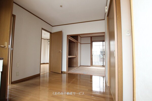 居室(ゆったりとしたリビングです
コーポK&K　102号室　201)