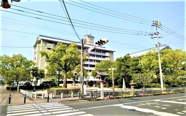 周辺環境(日田市役所 1831m)