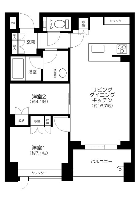 間取図