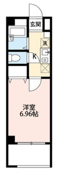アンプルールフェール槙の間取図