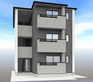 相模原市南区古淵アパート1期1号棟外観写真