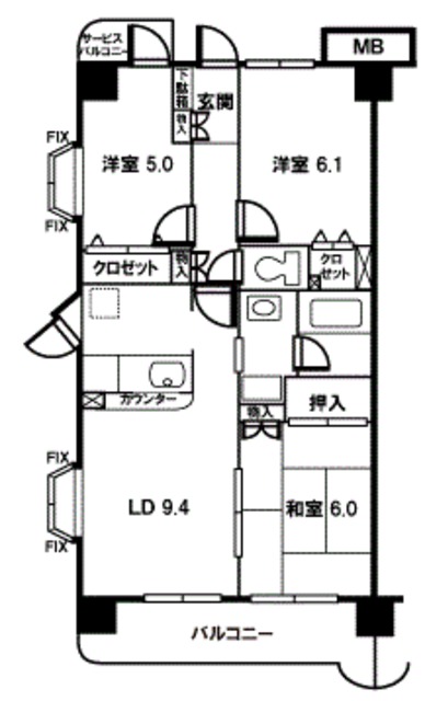 間取図