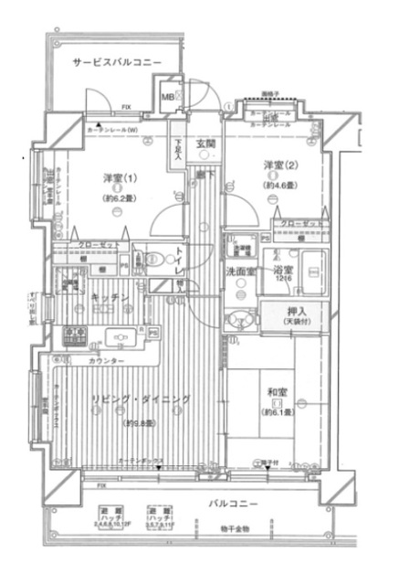 間取図