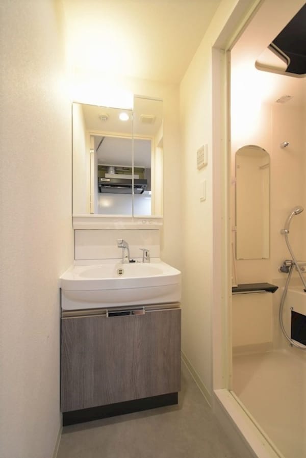 独立洗面台(同施工会社の同仕様写真です。)