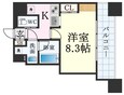 東海道本線・山陽本線<JR神戸線> 兵庫駅 13階建 築16年の間取図
