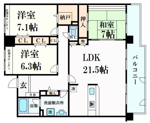 間取図
