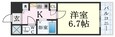 東海道本線・山陽本線<JR神戸線> 三ノ宮駅 14階建 築21年の間取図