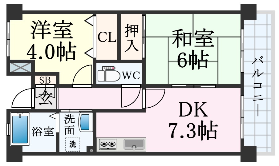 間取図