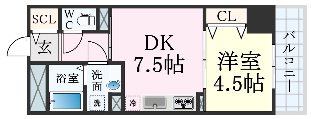 間取図