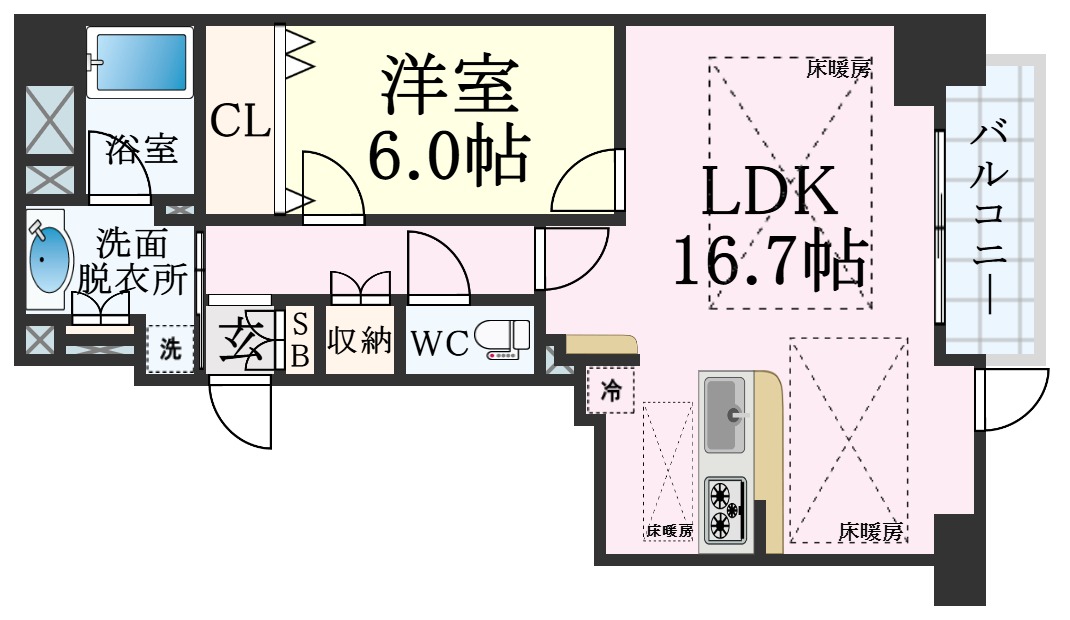 間取図
