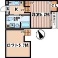 グラード旭ヶ丘の間取図