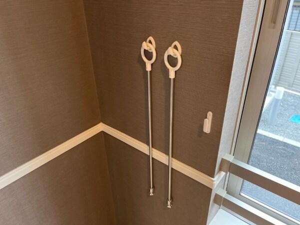 建物設備(室内物干し)