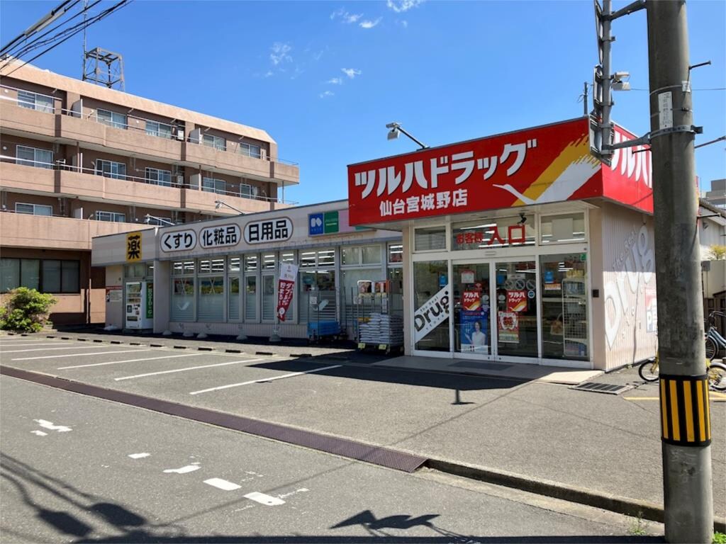 物件外観写真3　(ツルハドラッグ 仙台宮城野店（784m）)