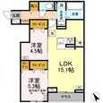 CLASSEUM連坊Ⅰの間取図