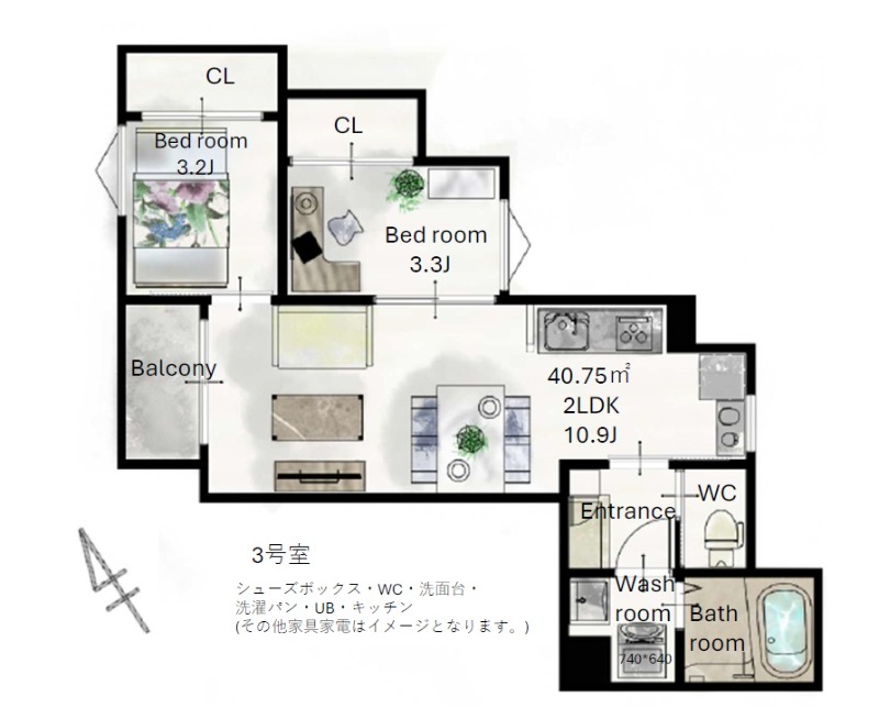 間取図