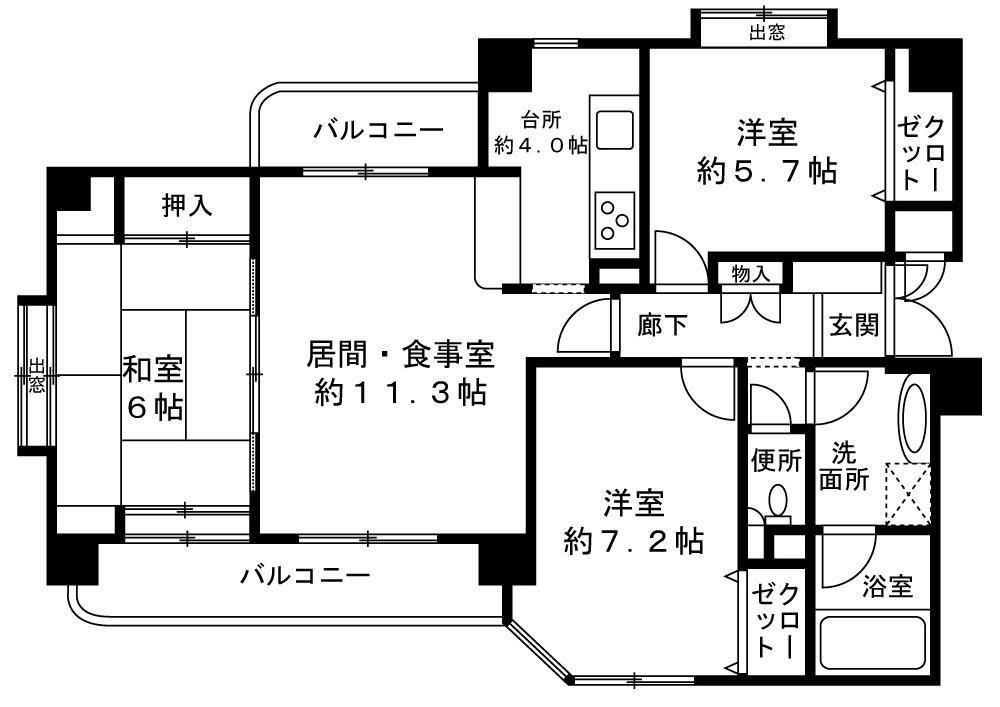 間取図