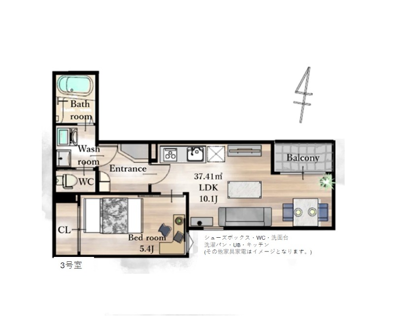 間取図